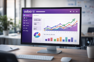 Odoo 18 Sales Graph